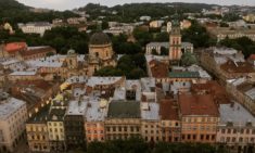 Lviv Town Hall Manzarası
